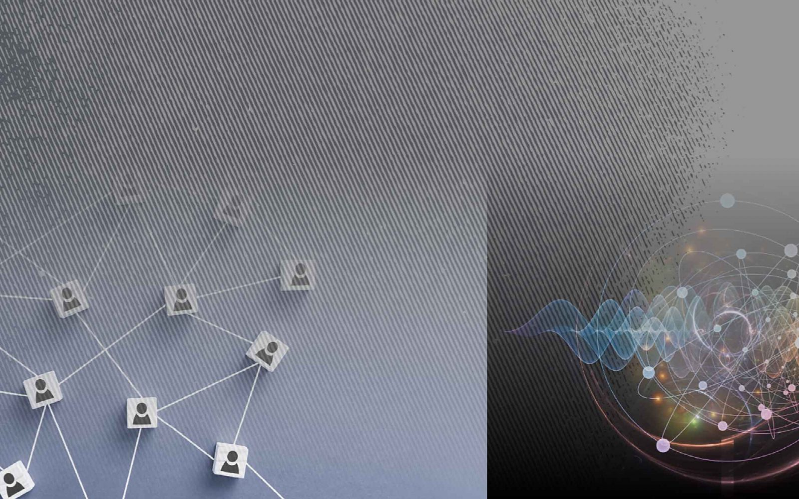 Aufgestellte Elemente im Raum – ein Bild des Systems